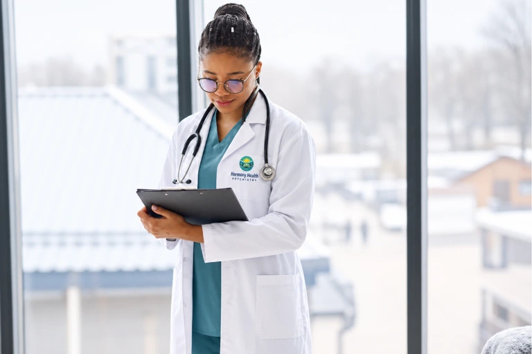 Diverse board-certified mental health professional at Harmony Health and Psychiatry